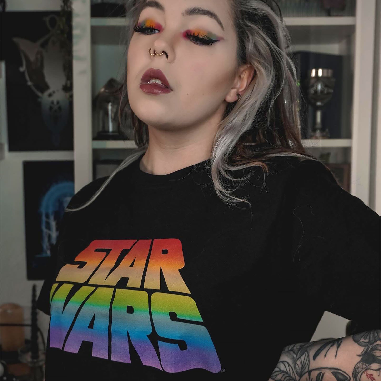 Immagine del prodotto Star Wars - T-Shirt con logo Pride nero