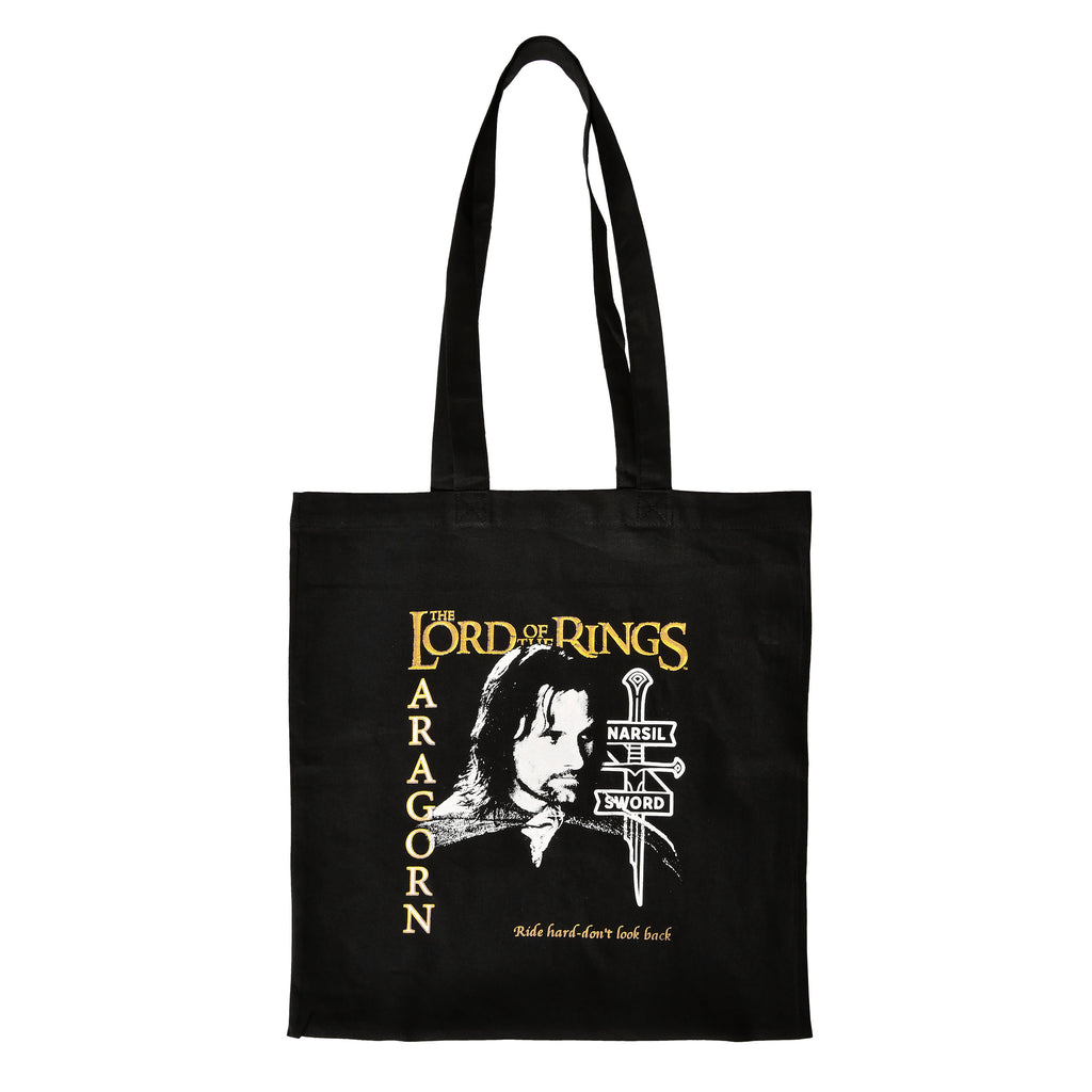 Immagine del prodotto Il Signore degli Anelli - Borsa di juta Aragorn nera