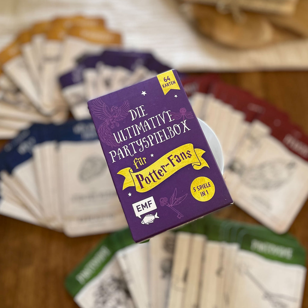 Immagine del prodotto La scatola di giochi da festa definitiva per i fan di Harry Potter - Carte da gioco