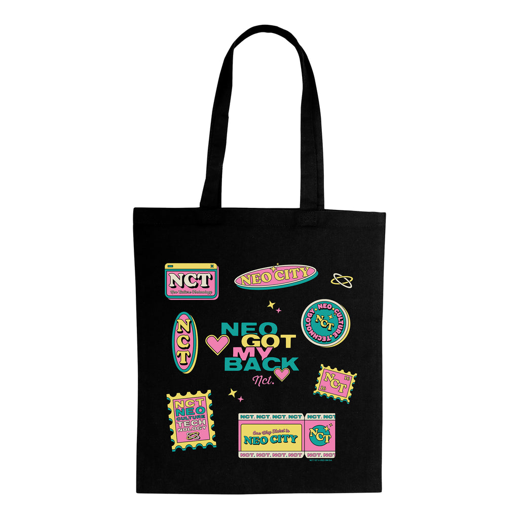 Immagine del prodotto NCT - Borsa di juta con adesivi