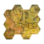 Immagine del prodotto Il Signore degli Anelli - Sottobicchieri Mappa della Terra di Mezzo Set da 12