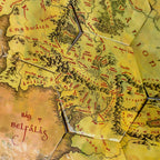 Immagine del prodotto Il Signore degli Anelli - Sottobicchieri Mappa della Terra di Mezzo Set da 12