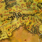 Immagine del prodotto Il Signore degli Anelli - Sottobicchieri Mappa della Terra di Mezzo Set da 12