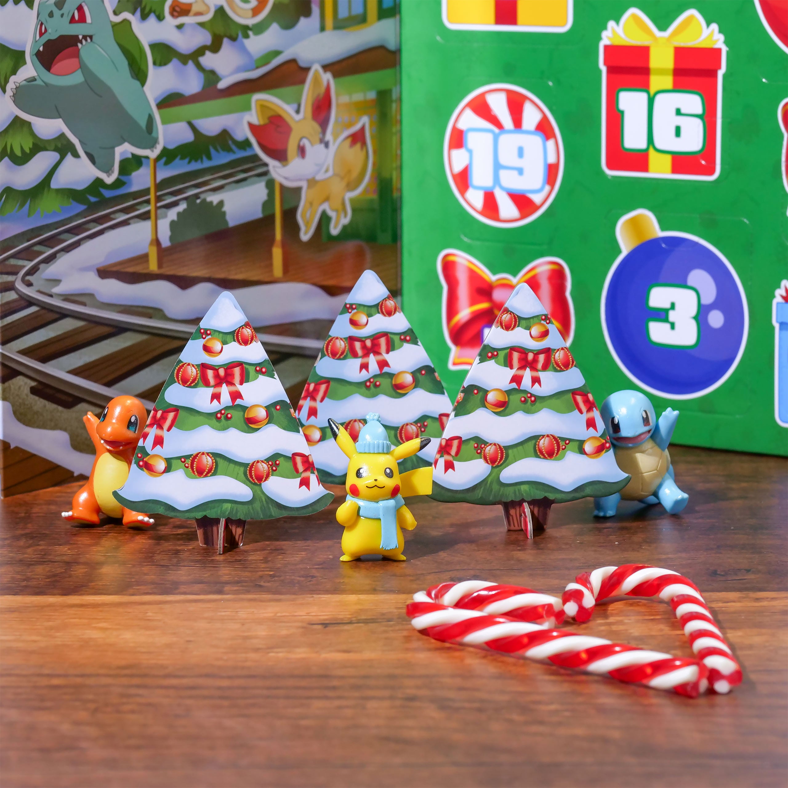 Immagine del prodotto Calendario dell'Avvento Pikachu Happy Holidays - Pokemon