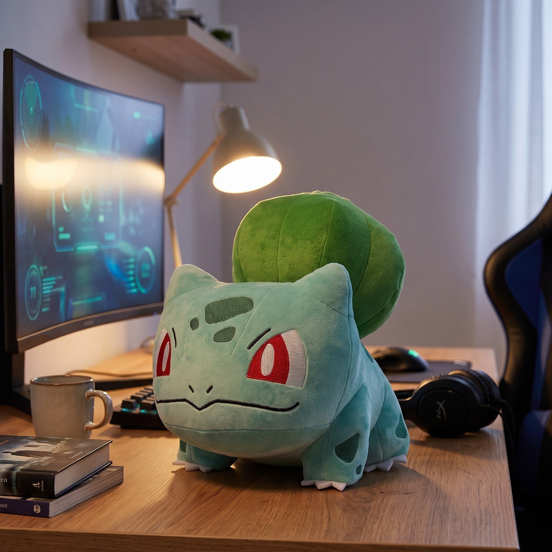 Immagine del prodotto Pokemon - Figura Peluche Bulbasaur 22cm