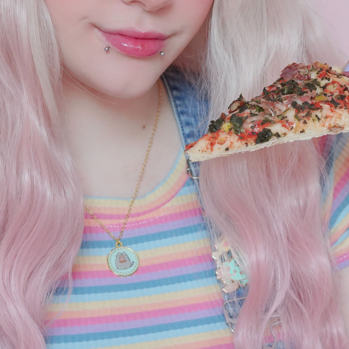 Immagine del prodotto Pusheen - Collana Eat Pizza