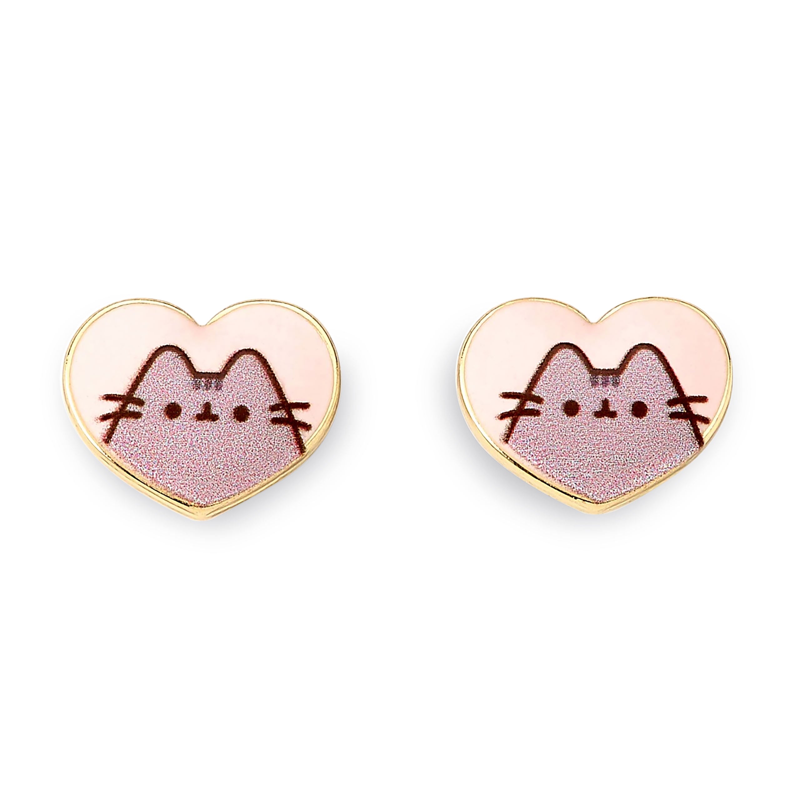 Immagine del prodotto Pusheen - Orecchini a Forma di Cuore