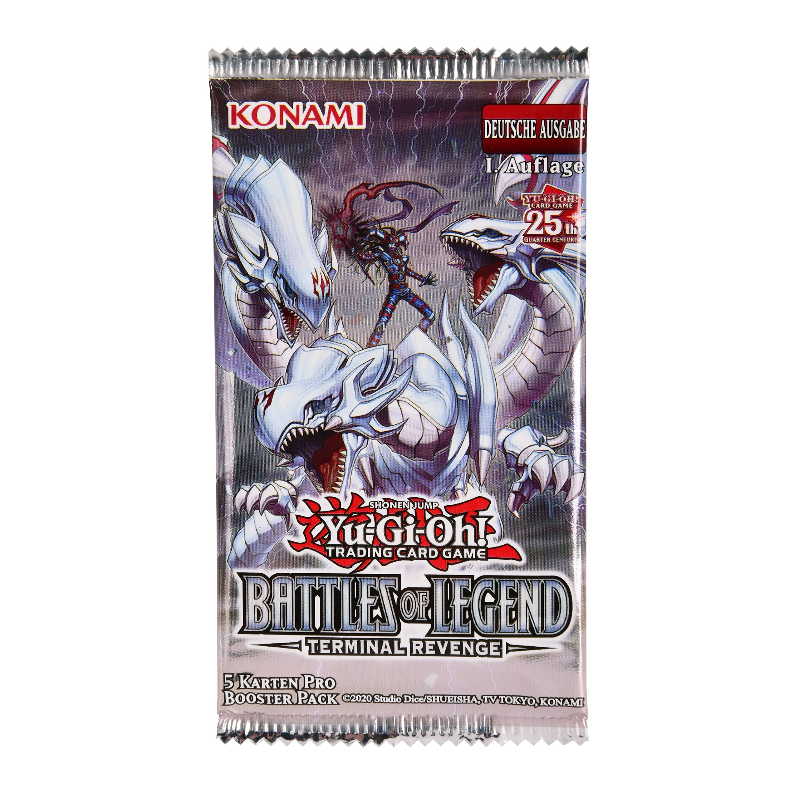Immagine del prodotto Yu-Gi-Oh! - Battaglie di Leggenda Vendetta Terminale Carte da Collezione Booster versione tedesca