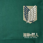 Immagine del prodotto Felpa militare verde con simbolo scout - Attack on Titan