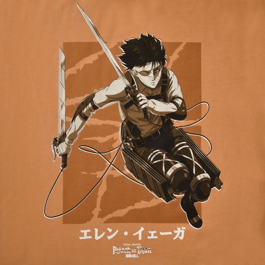 Immagine del prodotto Attack on Titan - Levi Oversize T-Shirt Arancione