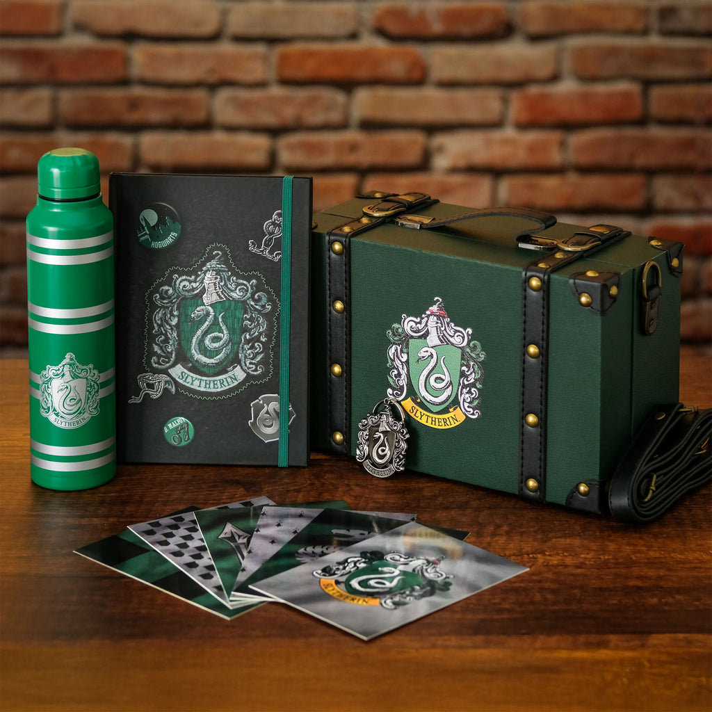 Immagine del prodotto Harry Potter - Set regalo premium di Slytherin in valigia con tracolla