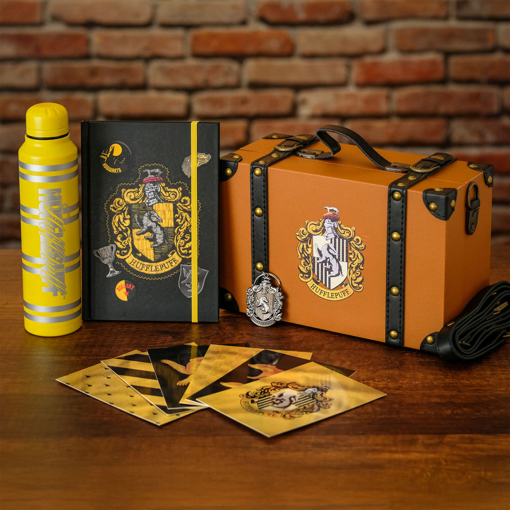 Immagine del prodotto Harry Potter - Set regalo premium Hufflepuff in valigia con tracolla