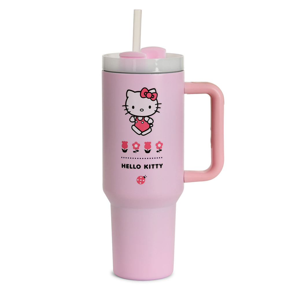 Immagine del prodotto Hello Kitty - Bicchiere Flower To Go con cannucce