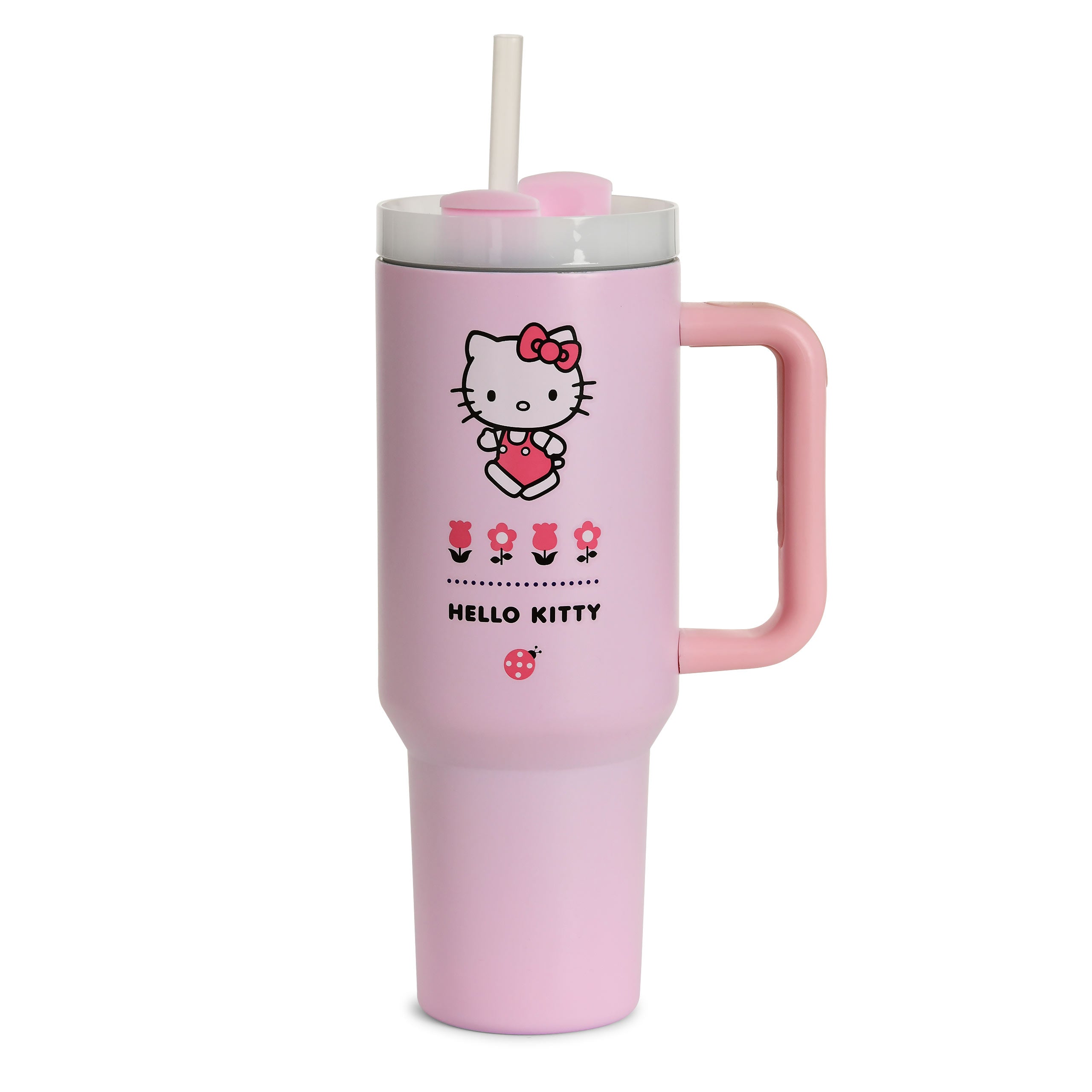 Immagine del prodotto Hello Kitty - Bicchiere Flower To Go con cannucce