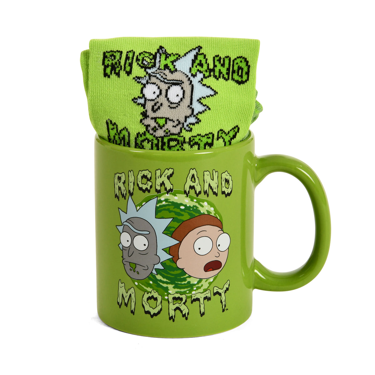Immagine del prodotto Rick and Morty - Calzini e Tazza Portale