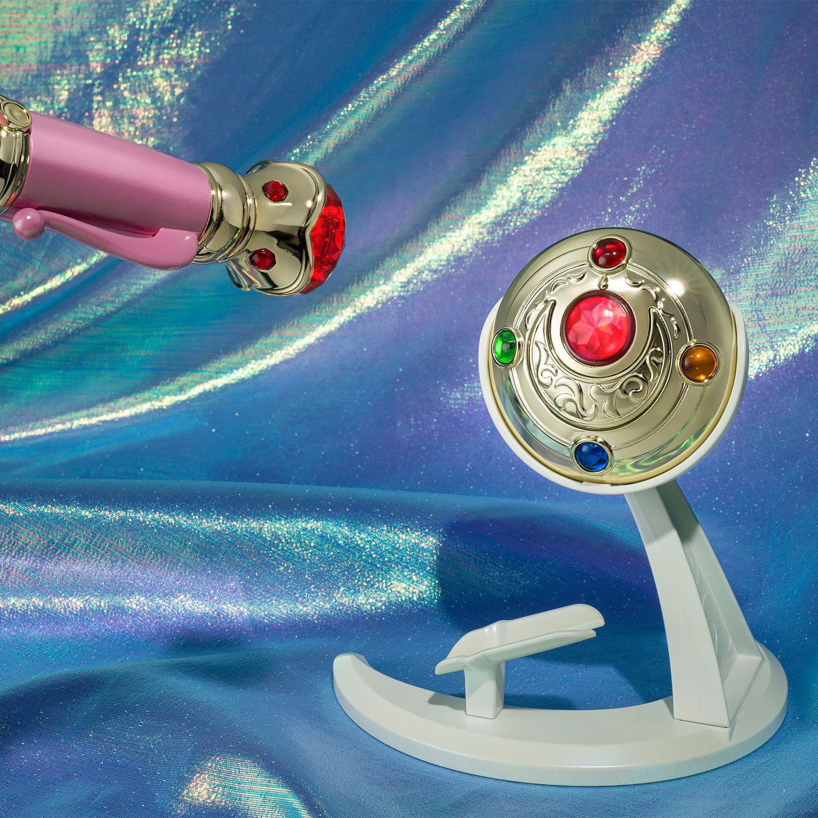 Immagine del prodotto Sailor Moon - Spilla di trasformazione & Penna di trasformazione con effetti di luce e suono