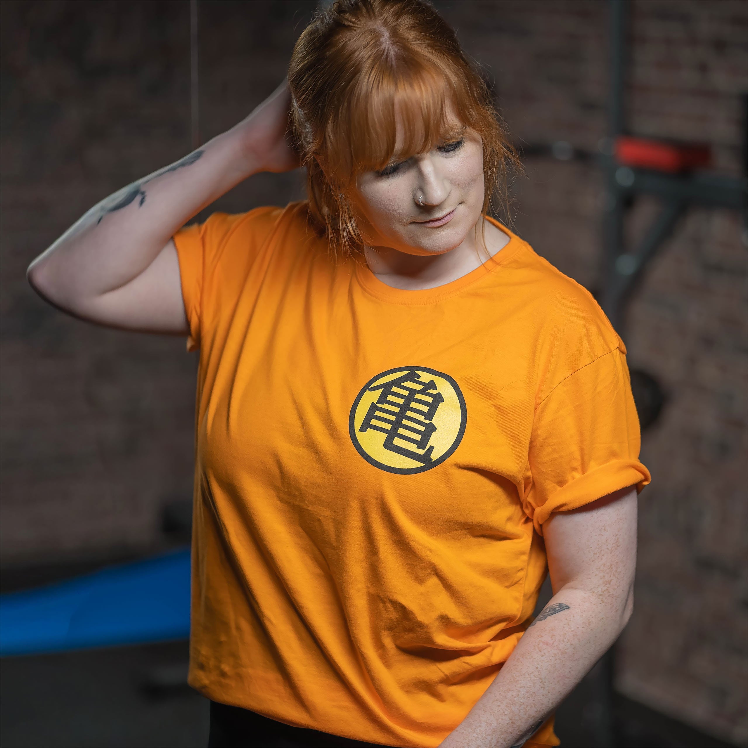 Immagine del prodotto Dragon Ball - T-shirt arancione con simbolo Kame