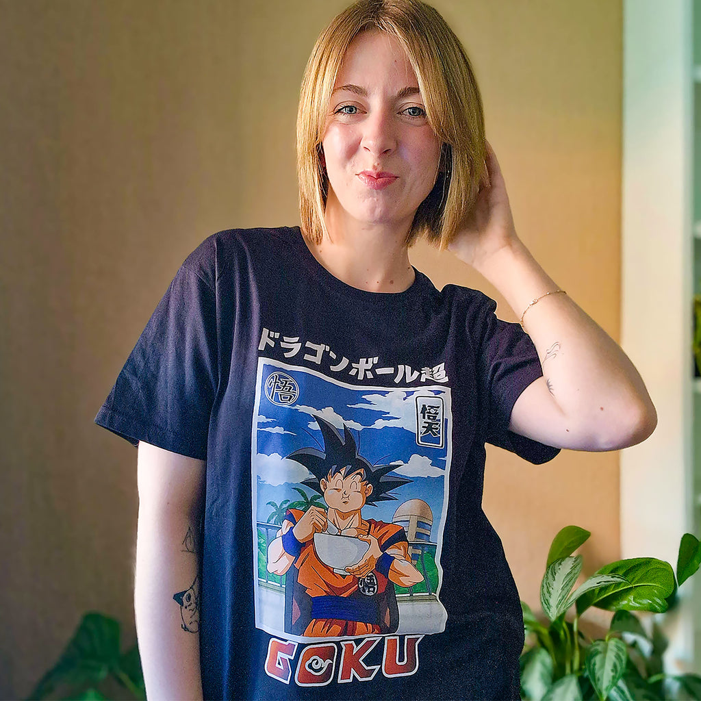 Immagine del prodotto Dragon Ball - T-shirt Goku Eat nera