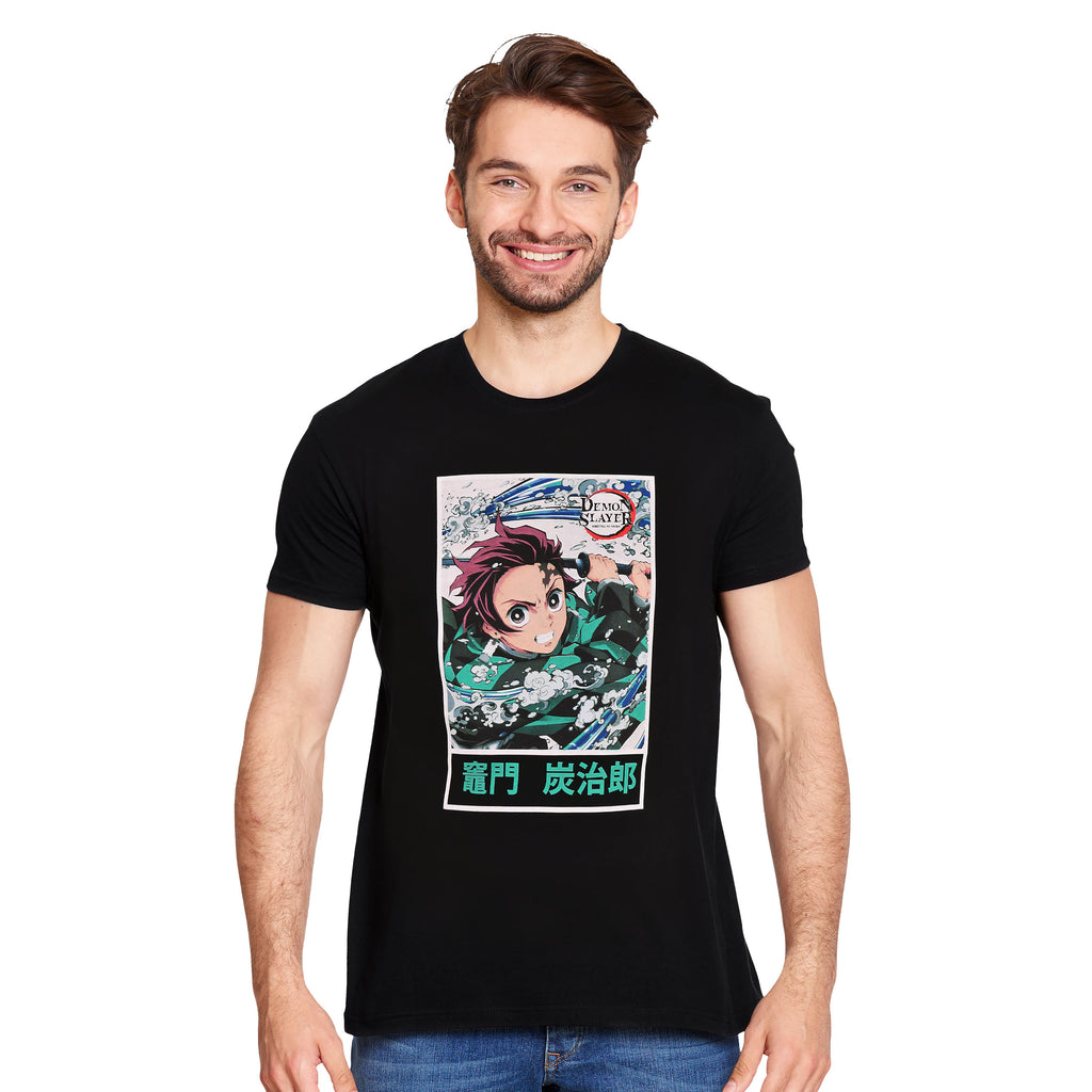 Immagine del prodotto Demon Slayer - T-shirt nera di Kamado Tanjiro