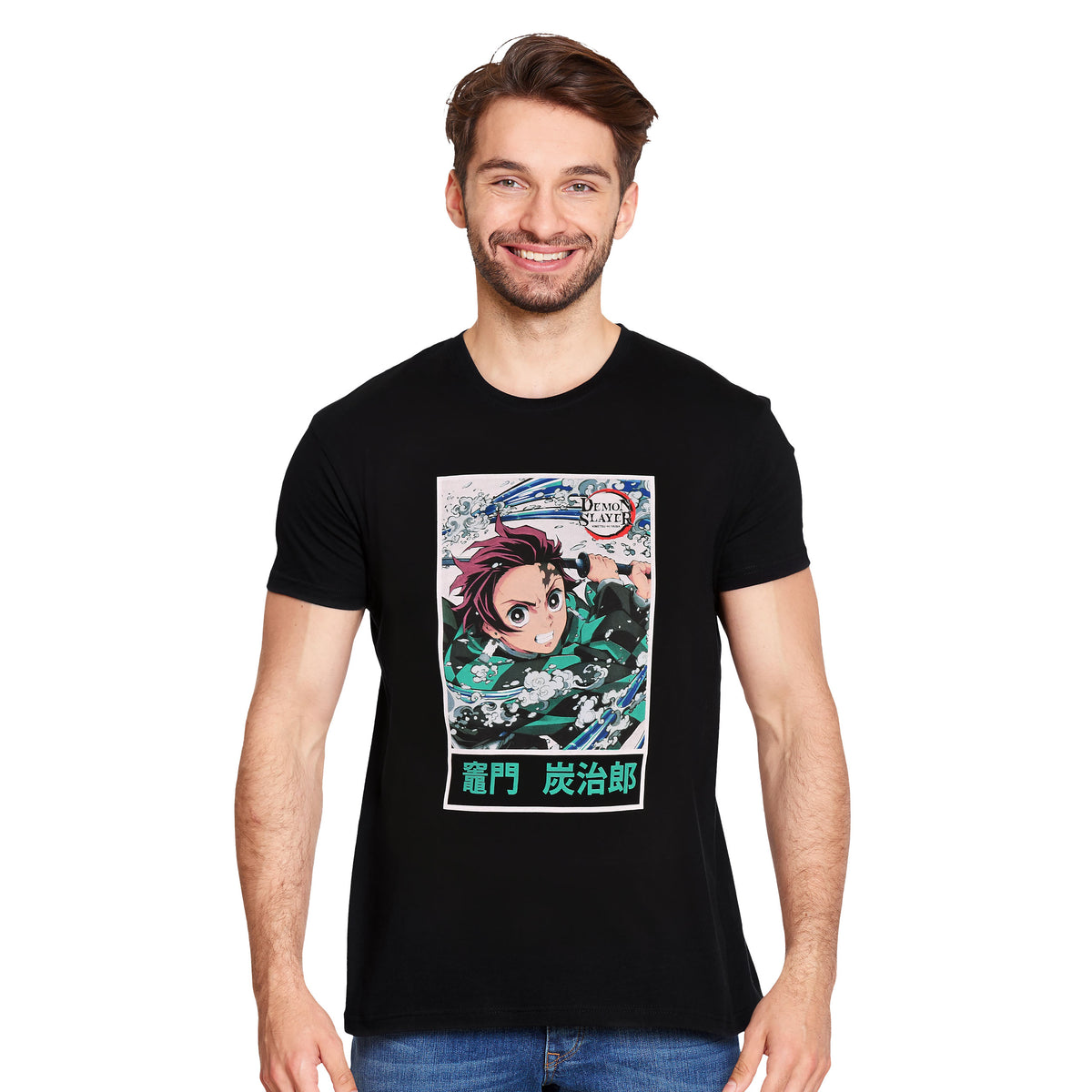Immagine del prodotto Demon Slayer - T-shirt nera di Kamado Tanjiro