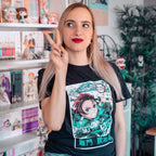 Immagine del prodotto Demon Slayer - T-shirt nera di Kamado Tanjiro