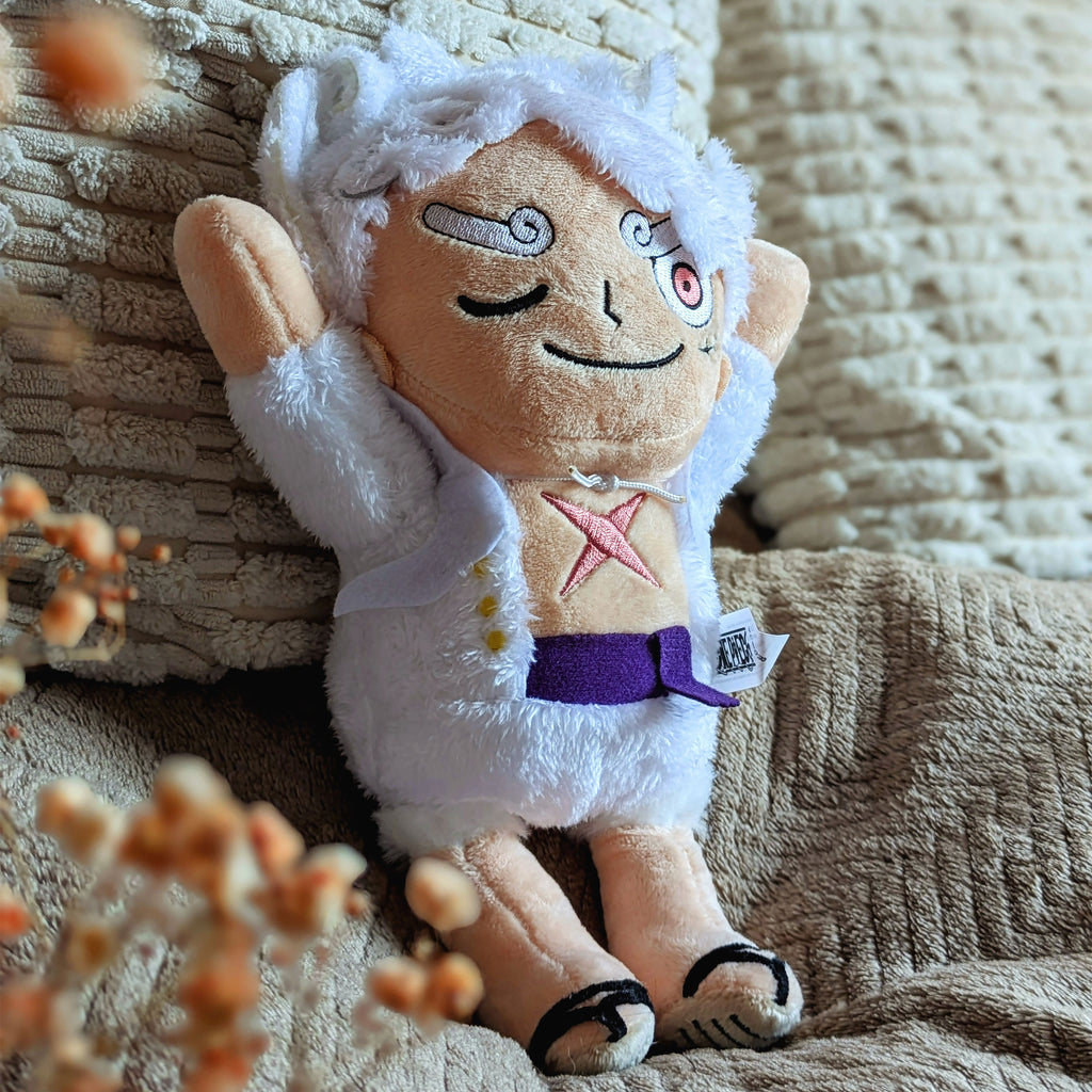 Immagine del prodotto One Piece: Gear 5 - Figura di peluche di Monkey D. Luffy