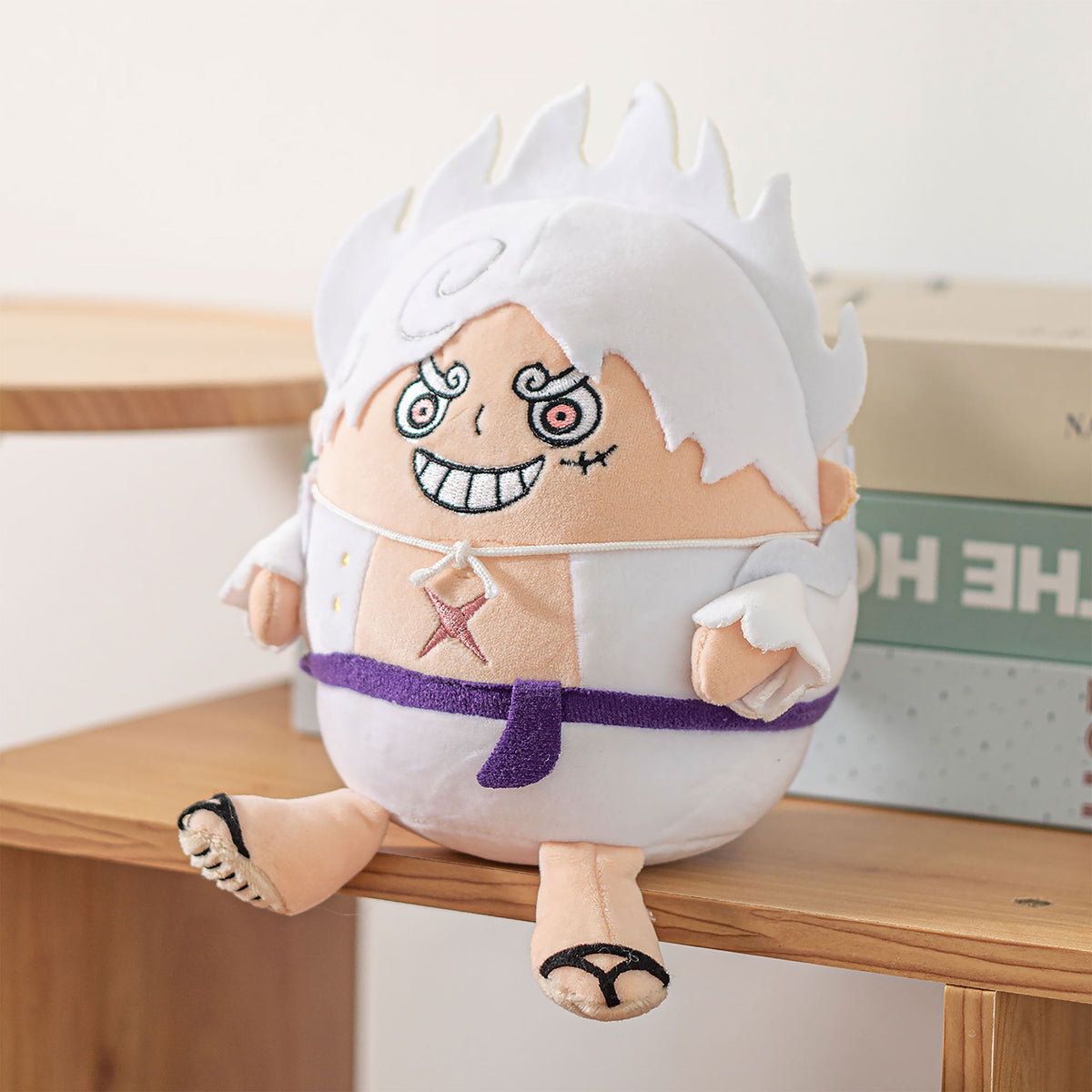Immagine del prodotto One Piece: Gear 5 - Monkey D. Luffy Figura di Peluche Versione SD