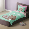 Immagine del prodotto Pusheen - Biancheria da letto reversibile con effetto Glow in the Dark