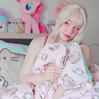 Immagine del prodotto Pusheen - Biancheria da letto reversibile con effetto Glow in the Dark