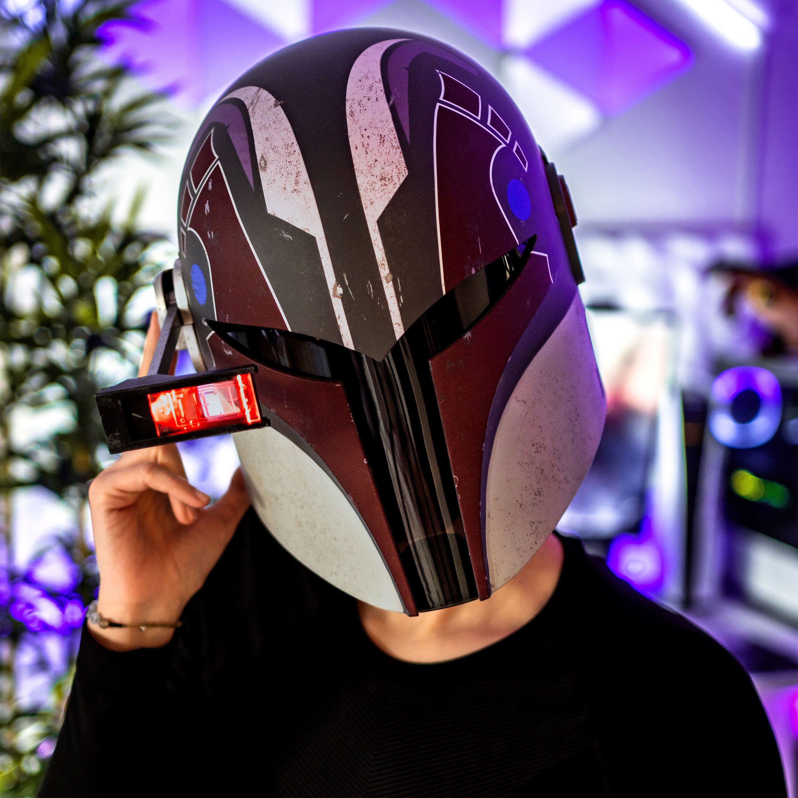 Immagine del prodotto Star Wars Ahsoka - Replica del casco della serie nera di Sabine Wren