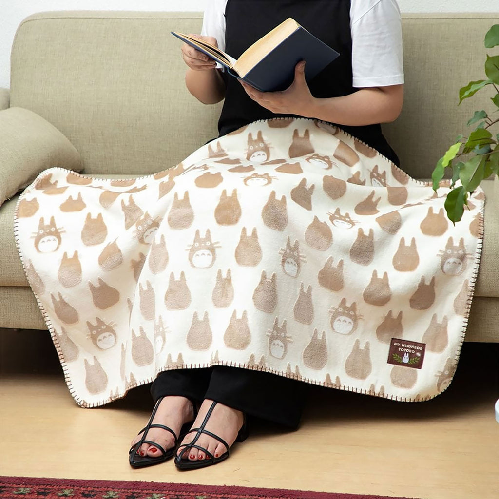 Immagine del prodotto Totoro - Coperta in pile silhouette con interno teddy