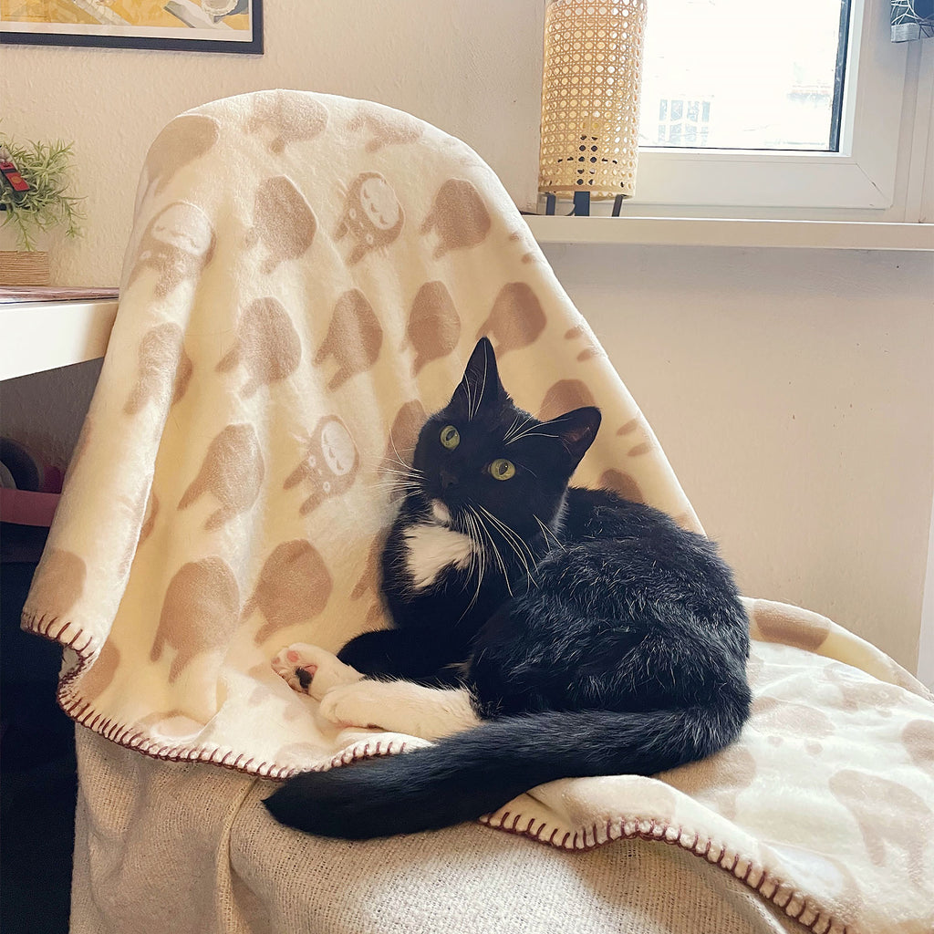 Immagine del prodotto Totoro - Coperta in pile silhouette con interno teddy