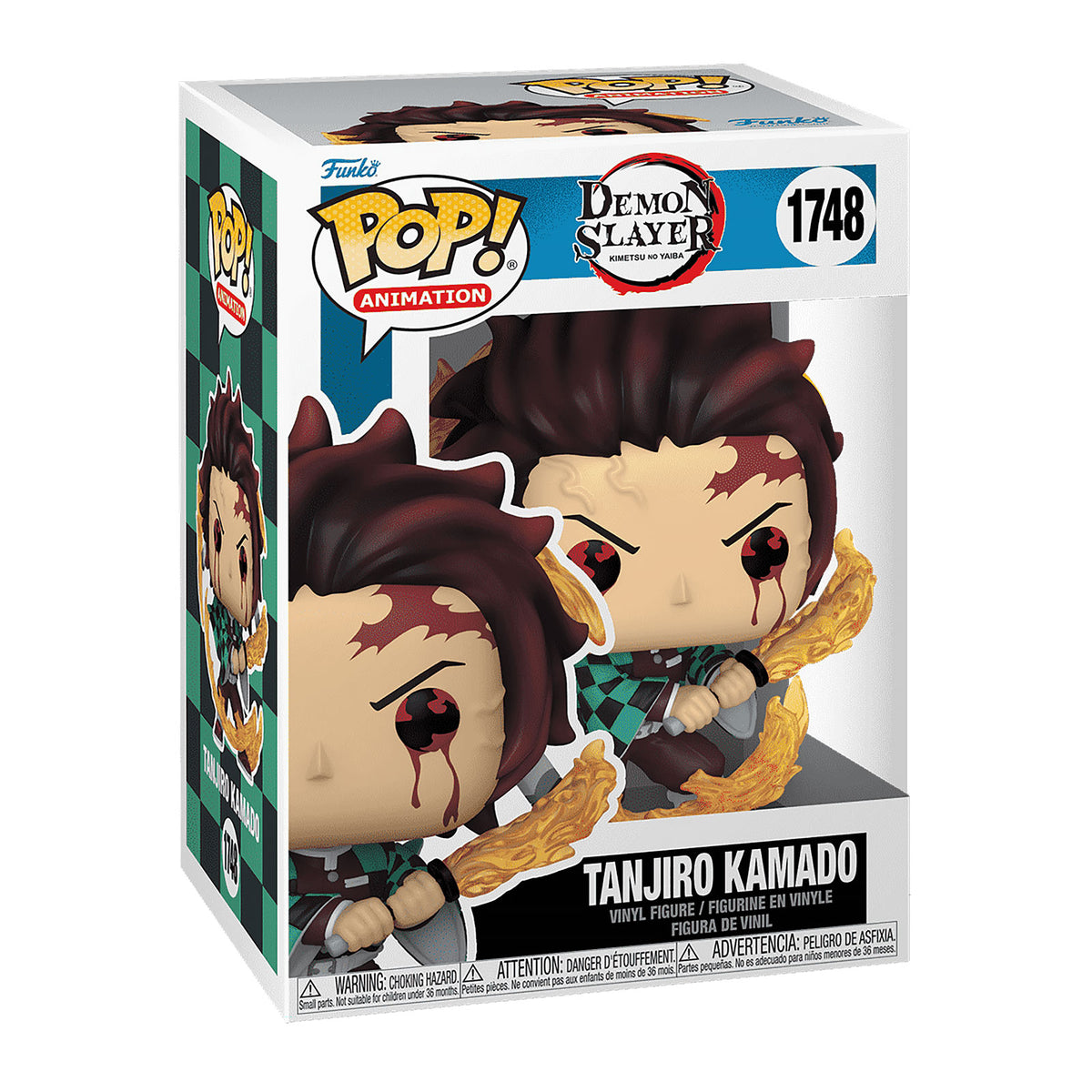 Immagine del prodotto Demon Slayer - Tanjiro (Respiro del Sole) Figura Funko Pop