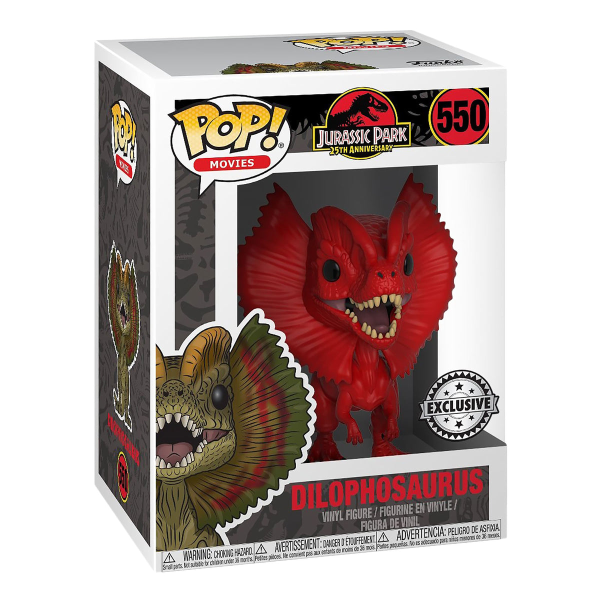 Immagine del prodotto Jurassic Park - Figura Funko Pop Dilophosaurus Rosso