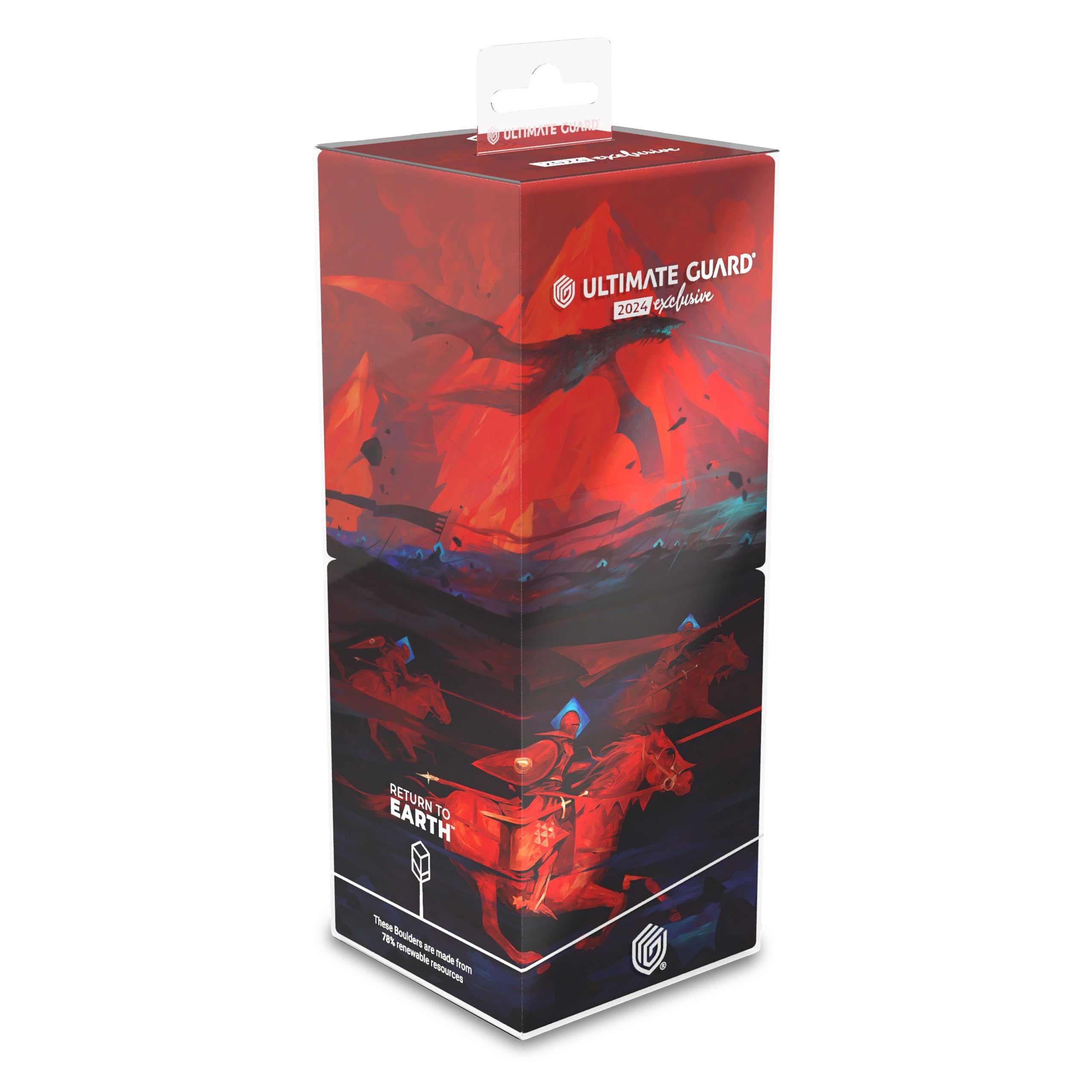 Immagine del prodotto Scatole per carte collezionabili Ultimate Guard - Dominik Mayer: Crowned With Fire Set di 2