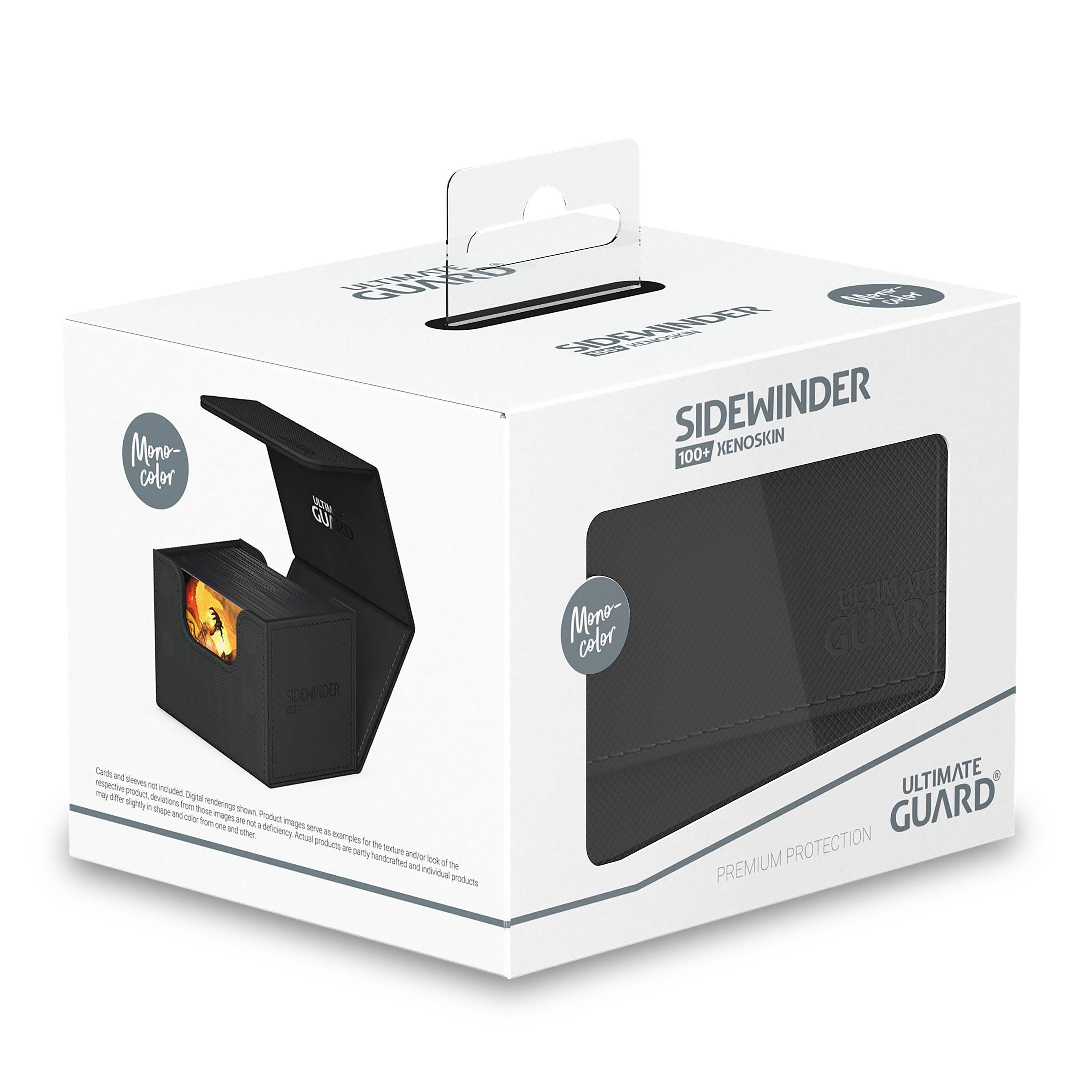 Immagine del prodotto Scatola per carte collezionabili Ultimate Guard nera per 100 carte