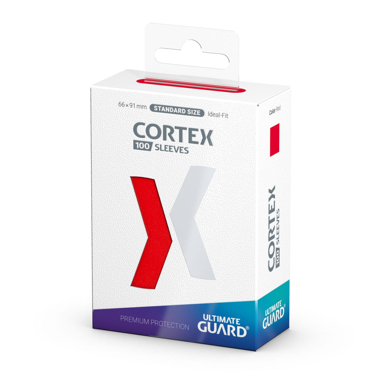 Immagine del prodotto Bustine protettive Cortex rosse set da 100 Ultimate Guard – formato standard TCG