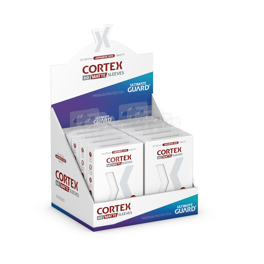 Immagine del prodotto Bustine protettive Cortex bianco opaco set da 60 – Ultimate Guard, formato giapponese