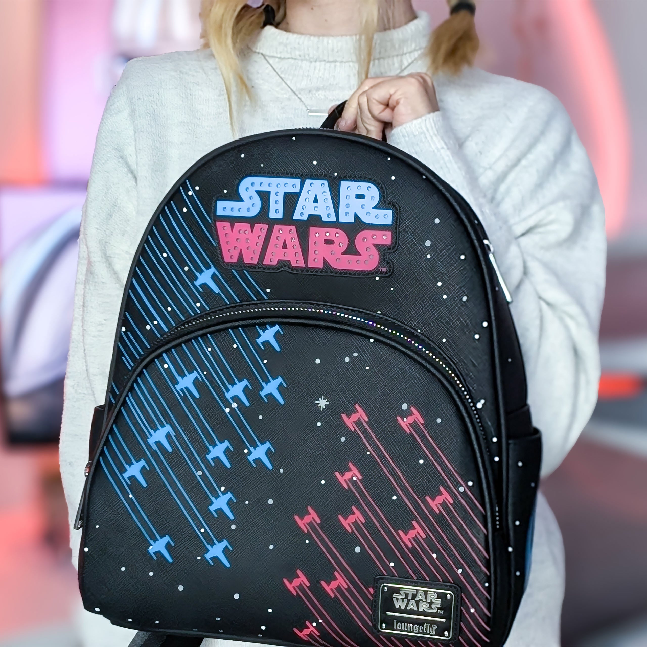 Product image Star Wars - Neon 70s Backpack with Light