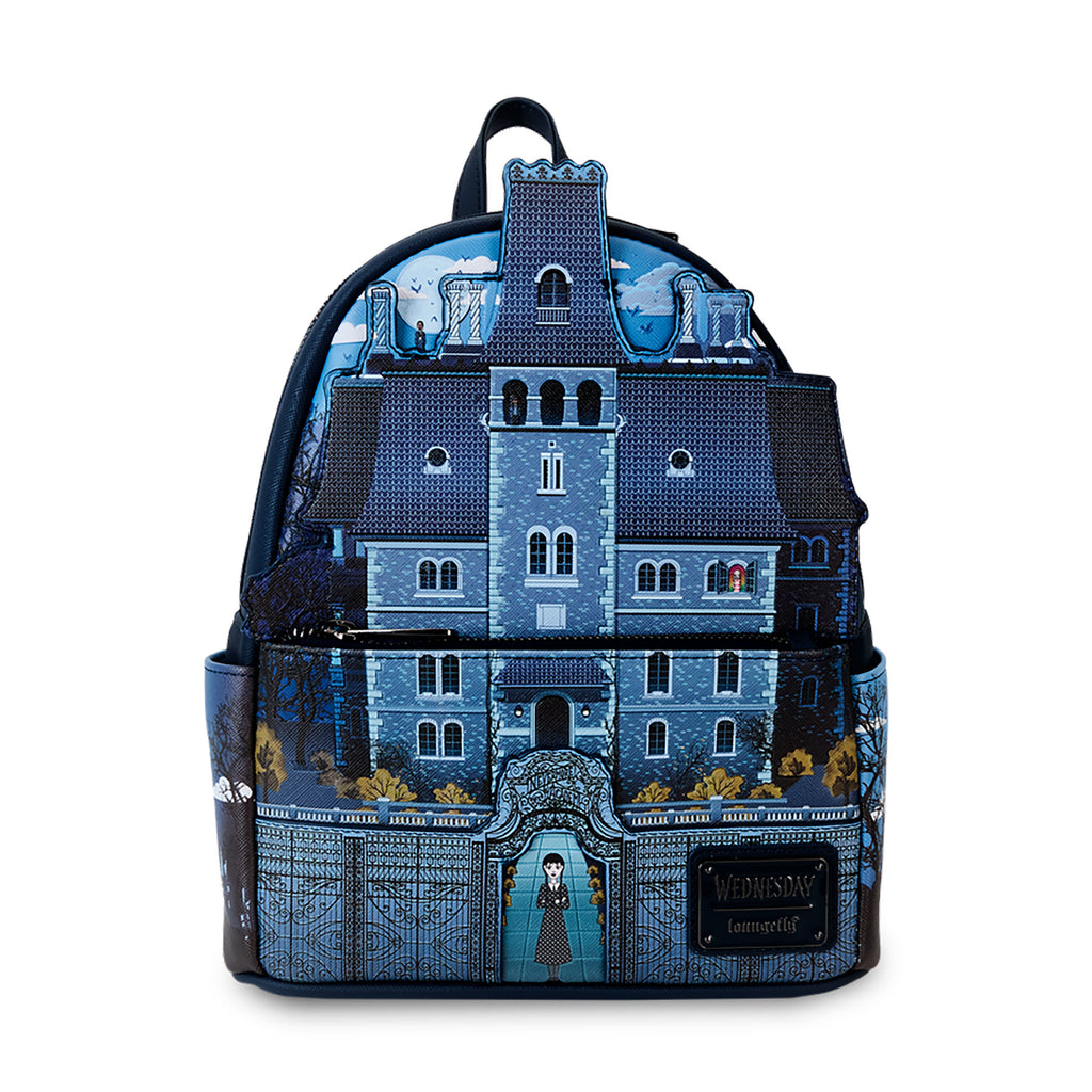 Product image Wednesday - Nevermore Academy Glow in the Dark Mini Backpack