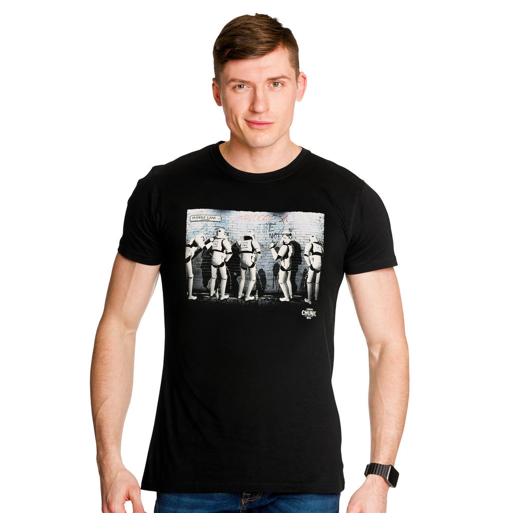 Immagine del prodotto T-shirt 'Fine della Notte' per fan di Star Wars nera