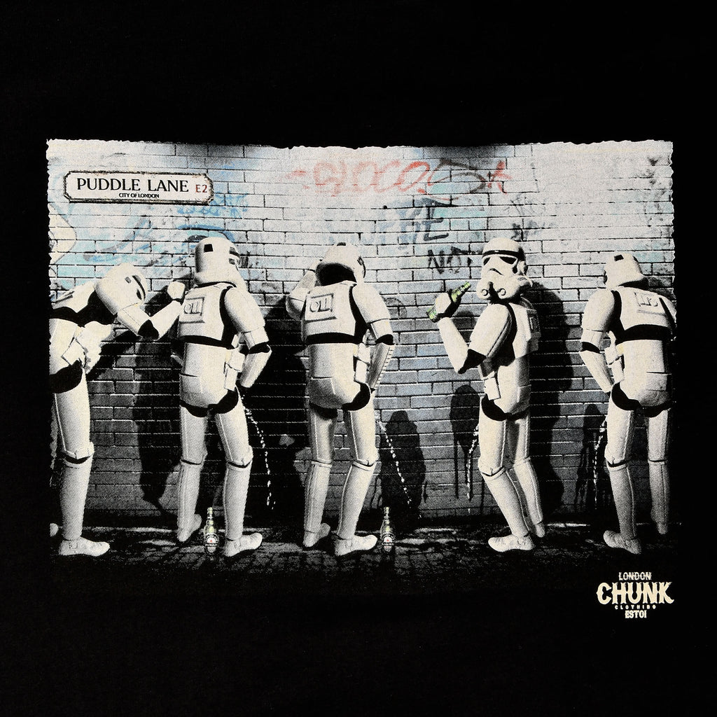 Immagine del prodotto T-shirt 'Fine della Notte' per fan di Star Wars nera