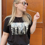 Immagine del prodotto T-shirt 'Fine della Notte' per fan di Star Wars nera