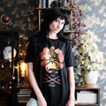 Immagine del prodotto T-shirt da Assassina Femminile per fan di Kill Bill nera