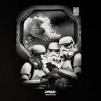 Immagine del prodotto Niente telefoni! T-Shirt per fan di Star Wars nera