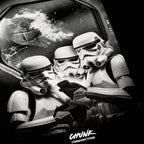 Immagine del prodotto Niente telefoni! T-Shirt per fan di Star Wars nera