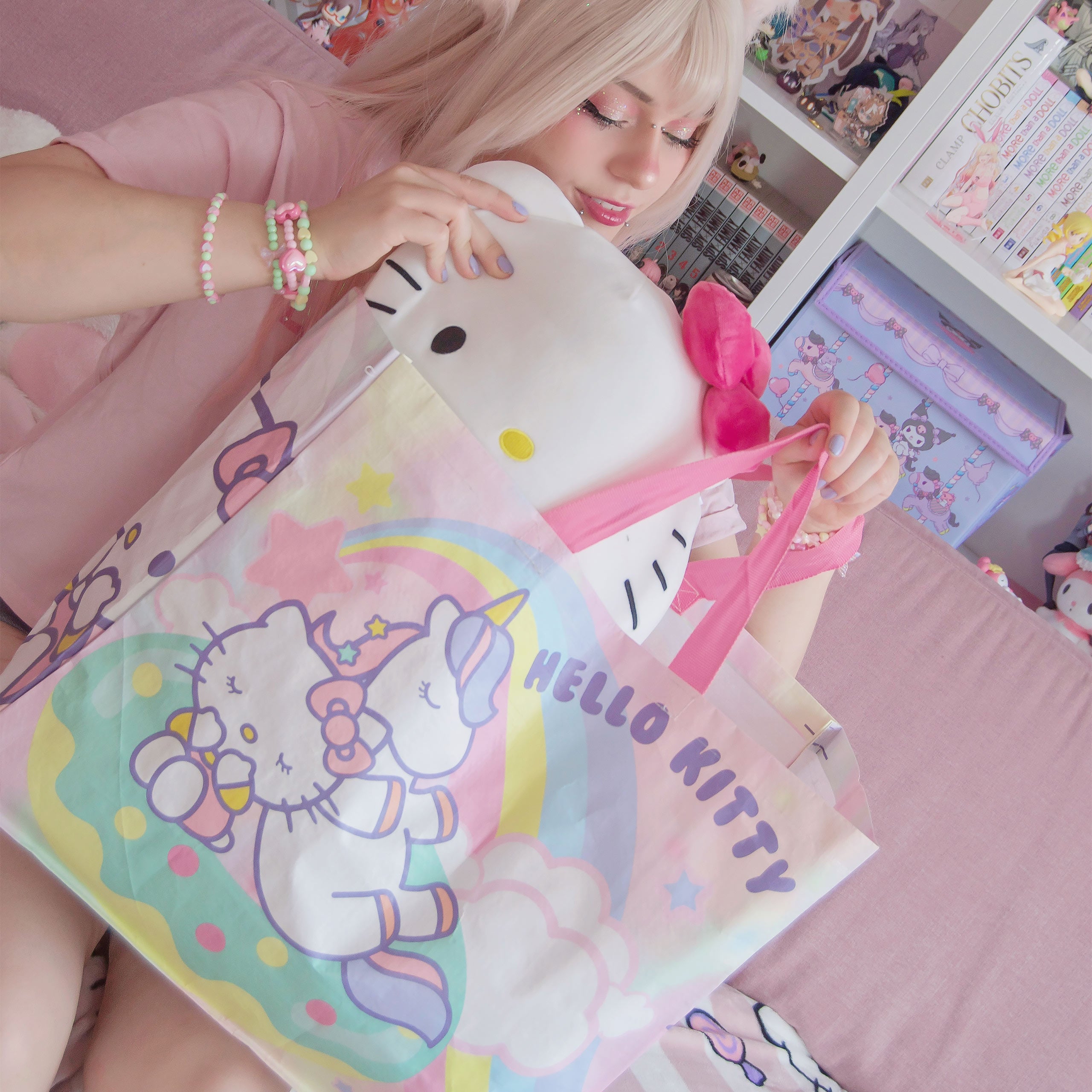 Immagine del prodotto Hello Kitty - Borsa Shopper Unicorno