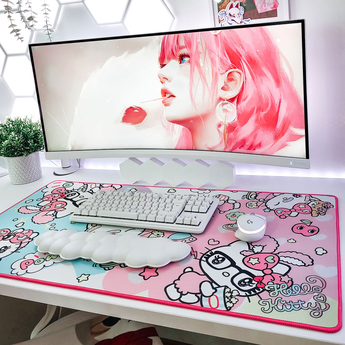 Immagine del prodotto Hello Kitty - Tappetino per mouse con personaggi