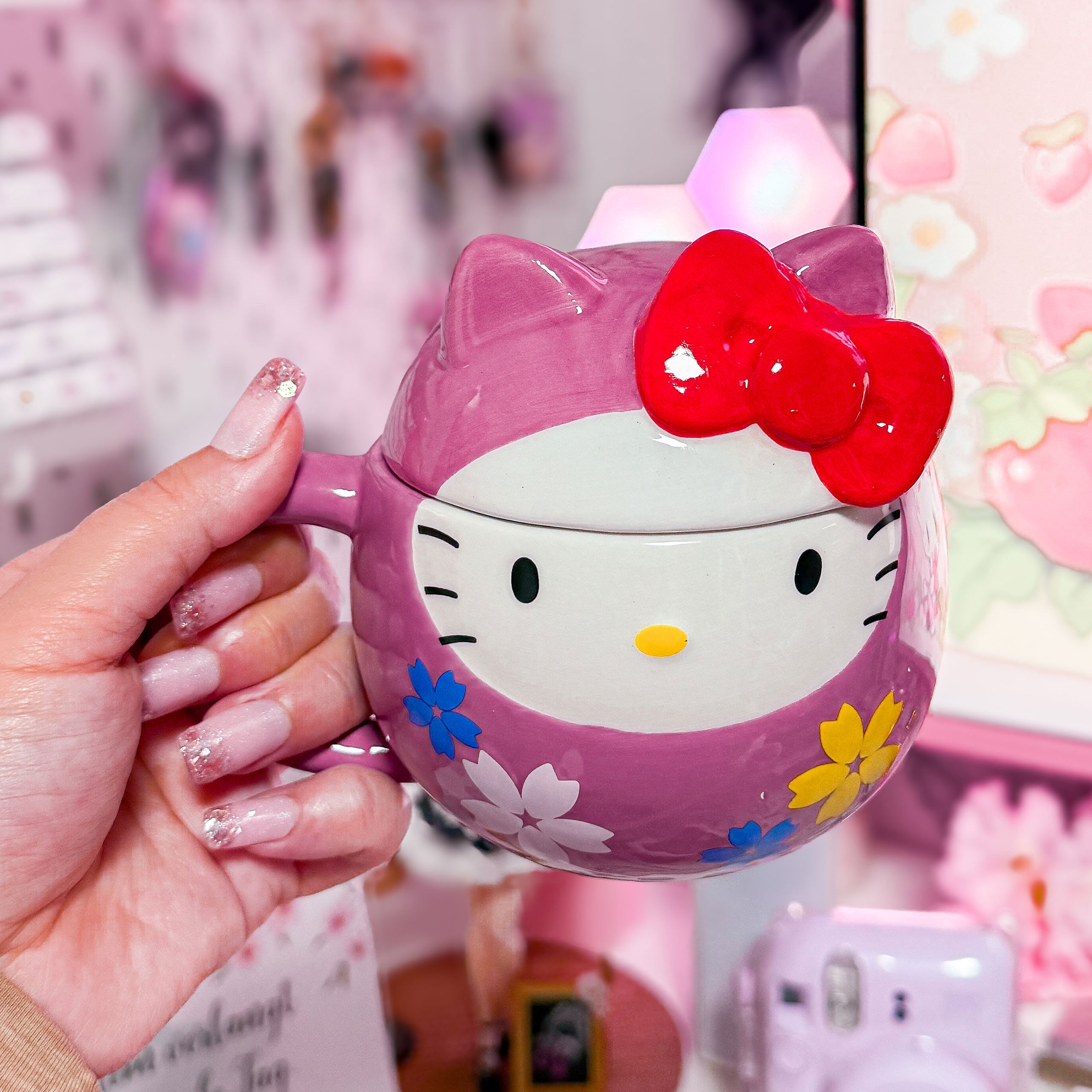 Immagine del prodotto Hello Kitty - Daruma Tazza 3D con coperchio