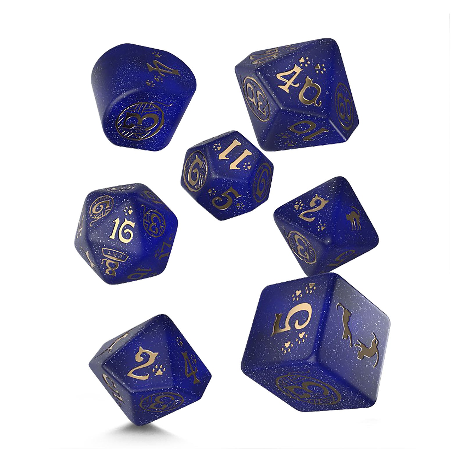 Immagine del prodotto Set di Dadi RPG Moderno Cats Meowster 7 pezzi